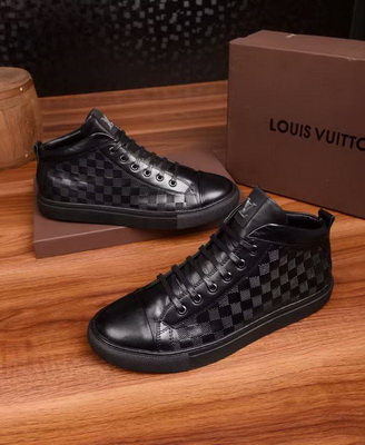 LV High-Top Fashion Men Shoes--029